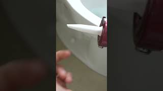 How To Caulk The Bottom Of Your Toilet To STOP Leaks amp Mold shorts [upl. by Otrepur]