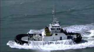 Tugboat Almost Capsizes  Indirect Towing Goes Wrong [upl. by Gaven]