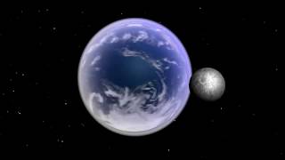 3ds Max Earth and Moon Rotation Animation [upl. by Cuthburt170]