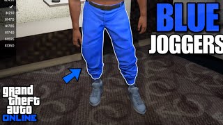 NEW GTA 5 ONLINE HOW TO GET RED amp GRAY JOGGERS NO MOC GTA Colored Joggers Clothing Glitch [upl. by Ynnam]