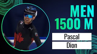 Pascal DION CAN  Winner  1500m Men  Gdansk 2024  ShortTrackSkating [upl. by Nylrats]