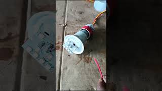 9W LED Bulb Easy flash Repair shortcut [upl. by Hnid]