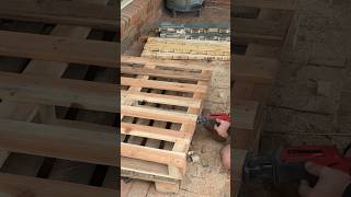 Using up some pallets palletfurniture freebies woodworking shedbuild Hactv haveacrack [upl. by Verge932]