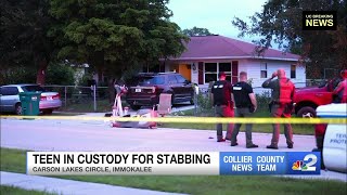 2 injured in Immokalee stabbing 15yearold suspect in custody [upl. by Ikram704]