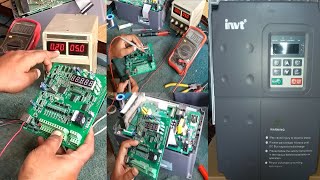 invt vfd repair display off 75 kw [upl. by Boleyn]