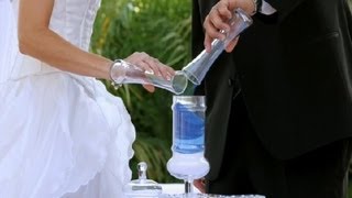 How to Perform a Sand Ceremony  Wedding Planning [upl. by Akehsay32]