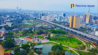 New Face of UHURU Park amp the NAIROBI Expressway Drone Tour [upl. by Bette-Ann]