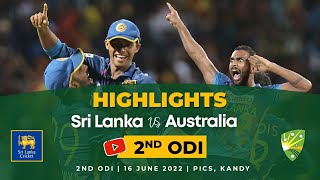 2nd ODI Highlights  Sri Lanka vs Australia 2022 [upl. by Fara]