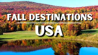 The 12 BEST Places To See Fall Foliage In The US  STUNNING American Fall Destinations [upl. by Aneleasor953]