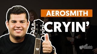 Cryin  Aerosmith aula de guitarra [upl. by Grous]