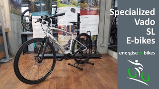 quot40 lighter than the average electric bikequot  Specialized VADO SL ebikes with Energise Ebikes [upl. by Siraved]