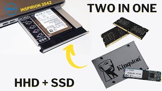 Dell Inspiron 15 3000 3542  Upgrading SSD amp RAM in Hindi [upl. by Suu]