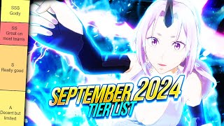 A TRUE WHALE META SEPTEMBER 2024 TIER LIST Slime Isekai Memories [upl. by Stutzman]