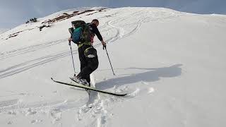 EXPERTEN TIPP SKITOUR SKI HACK Spitzkehrentechnik bei Skitouren  Spitzkehre meistern [upl. by Gardel]