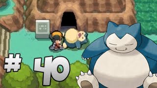 Lets Play Pokemon HeartGold  Part 40  Snorlax [upl. by Imhsar]