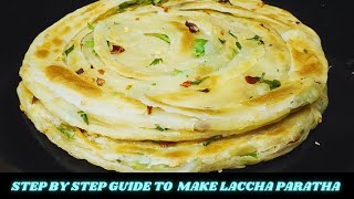 Lachha Paratha  Karachi Famous Lachha Paratha  Lachhydar Paratha Recipe [upl. by Bing]