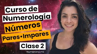 Tipos de NÚMEROS PARES  IMPARES 🌌 Curso de NUMEROLOGÍA [upl. by Cotter]