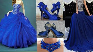 TOP 10 GORGEOUS ROYAL BLUE BALL GOWN COLLECTION 2019  PROM DRESSES  EVENING DRESS [upl. by Drahser145]