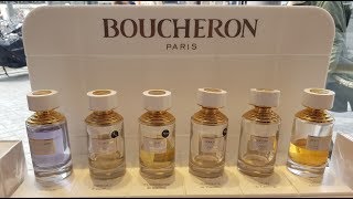 Discovering BOUCHERON LA COLLECTION Fragrances [upl. by Ketti]