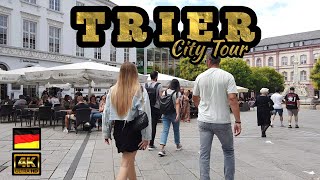 Trier Germany 🇩🇪 Trier city tour 4K  2023 [upl. by Dewie]