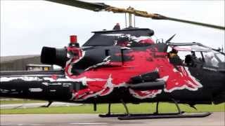 Heli Weekend Grenchen Flughafen  Schweiz Live Reportage by Boddle  Super Puma  Red Bull Cobra [upl. by Ardnuassac137]