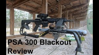 Palmetto State Armory 300 Blackout 85quot Barrel Kit Review and Accuracy Test [upl. by Elynad]