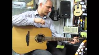 Guitar Review  Lag Tramontane T200DCE [upl. by Krefetz]