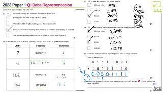 OCR GCSE Computer Science Paper 1 2023 [upl. by Nosneb]