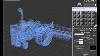 How to render a wireframe in 3ds max [upl. by Utir]