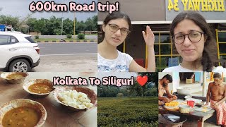 Kolkata To Siliguri by car 🚗 Road trip and Food North Bengal🌞Surprising Toll taxes😱 [upl. by Yelrebma151]