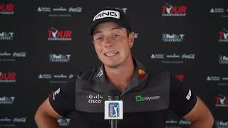 Viktor Hovland Sunday Flash Interview 2024 Tour Championship © PGA Tour [upl. by Cross]