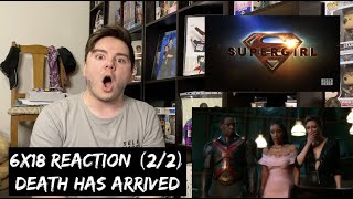 SUPERGIRL  6x18 TRUTH OR CONSEQUENCES REACTION 22 [upl. by Nyram]