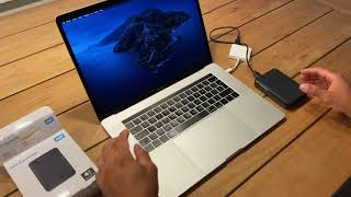 How to format  reformat WD Elements external HDD for mac [upl. by Tonina]