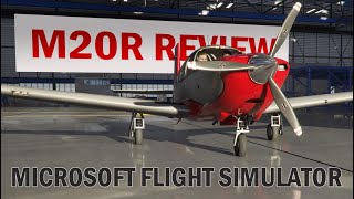 Mooney M20R Ovation Review MSFS 2020 by Carenado  msfs addons [upl. by Rahcir]