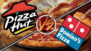 DOMINOS Vs PIZZA HUT  Honest Review [upl. by Katie]