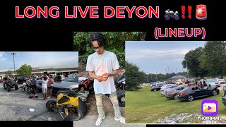 THEY SHOWED OUT FOR MY BOY DEYON   SUNDAY LINE UP [upl. by Joli41]