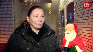 Blinkende kerstversiering in Coevorden [upl. by Twyla]