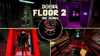 DOORS Floor 2  Full Gameplay Walkthrough [upl. by Simona199]