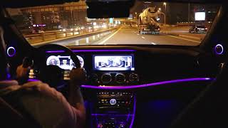 NEW 2019 Mercedes AMG E63 S 4Matic  NIGHT POV Test Drive  Cold Start amp Exhaust Sound [upl. by Jenine85]