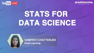 Stats for Data Science  Great Learning [upl. by Akital9]