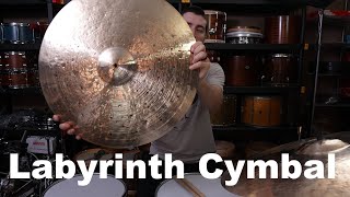 Maybe the BEST 22quot Labyrinth cymbal Ive ever made [upl. by Tris]