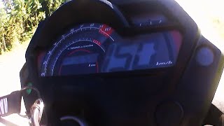 Yamaha FZ16 Top Speed 150KPH Philippines 200cc [upl. by Hose]