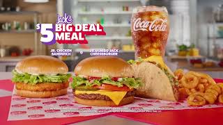 Jacks 5 Big Deal Meal  The Build  Jack in the Box [upl. by Areht]