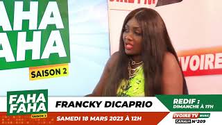 Francky Dicaprio Je ne suis pas d’accord avec Claire Bahi [upl. by Llebanna]