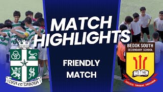 HIGHLIGHTS  Friendly  St Joseph Institution SJI Div C vs Bedok South Secondary School  08Apr24 [upl. by Wiseman54]