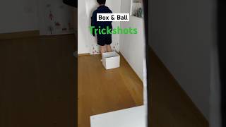 The 2 best amp simple box amp ball Trickshots ever  1 to 100 Chance  TrickShorts tricks [upl. by Thaddus217]