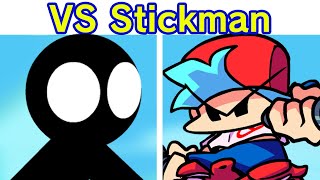 Friday Night Funkin VS Stickman FULL WEEK  Cutscenes FNF ModHard Stickman Animation Funny Mod [upl. by Mead]