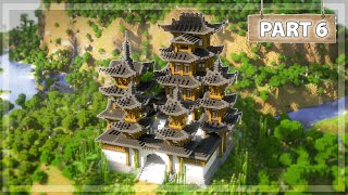 How to Build a Japanese Castle in Minecraft  Tutorial 66 [upl. by Blase]