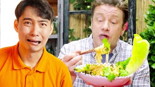 JAMIE OLIVER’S WORST RECIPE YET Veggie Pad Thai [upl. by Hamlen]