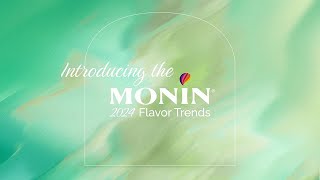 Monin 2024 Flavor Trends [upl. by Harpole280]